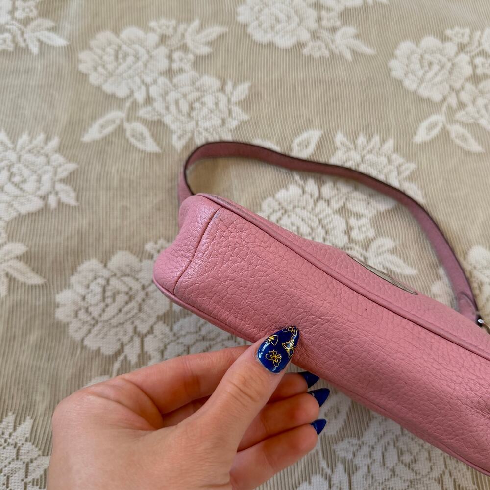 Coach Pink Leather Ice Cream Sundae Mini Bag - Picture 3 of 6